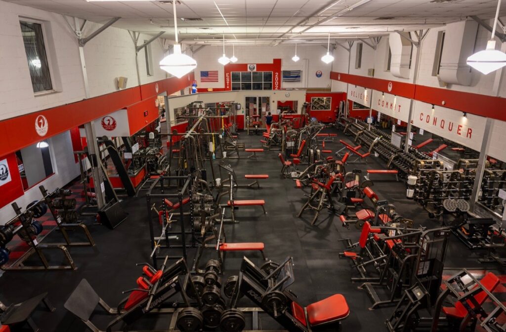 Ariel View of Phoenix Fitness